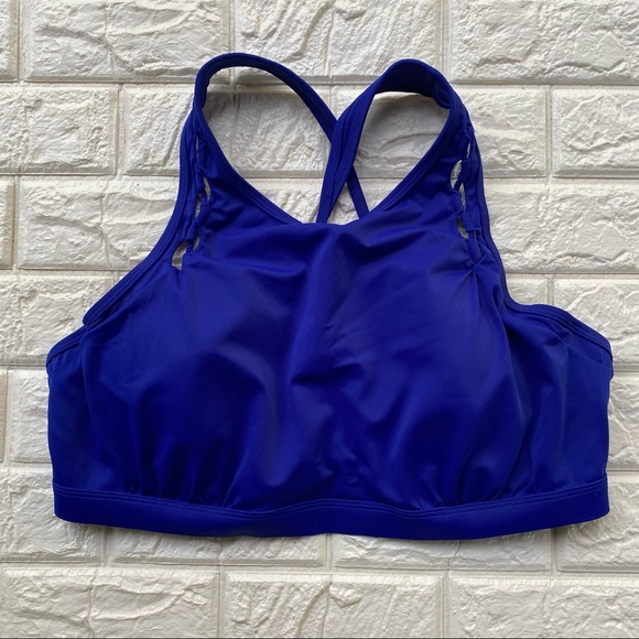 Athleta Swim Athleta High Neck Loop Bikini Top 4 Ddd Poshmark